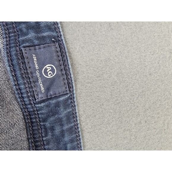 AG Adriano Goldschmied Tellis Jeans Mens 32x34 (31x30) Blue Modern Slim Stretch - Picture 10 of 14
